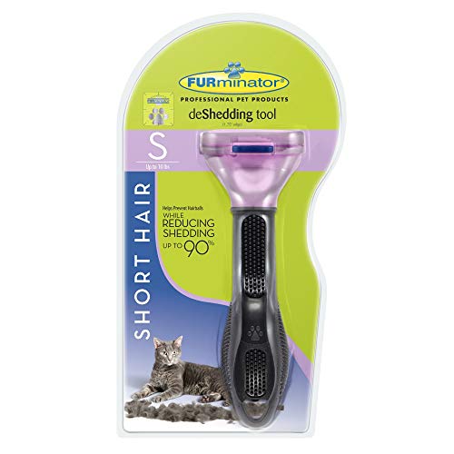 RASQUEADEIRA FURMINATOR GATOS DE PELO CURTO PORTE PEQUENO
