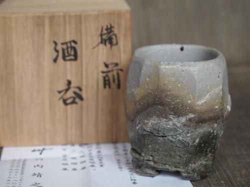 Yasuyuki Takeuchi, Tohide Yamamoto, Bizen-ho Kiln Hen Sake Box
