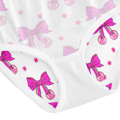Pink Cherry Tied Bow Toddler Girls's Underwear 2T 202c1840 5