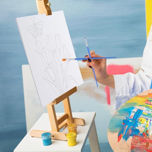 Toiles pré-imprimées thématique florale pour peindre facilement sans savoir dessiner