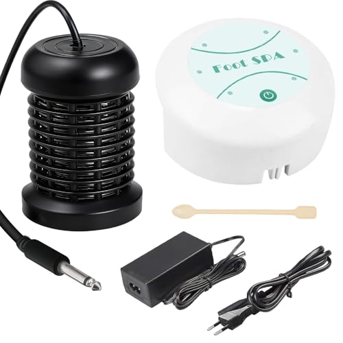 SGZIOO Ionen Fußbad Entgiftung, Ionen Fussbad Detox, Entgiftungsbad, Ionisches Fussbad Zum Entgiften, Foot Spa, Ionen-Fussbad-System, Tragbare Fuß-Spa-Reinigungsmaschine(ohne Becken)