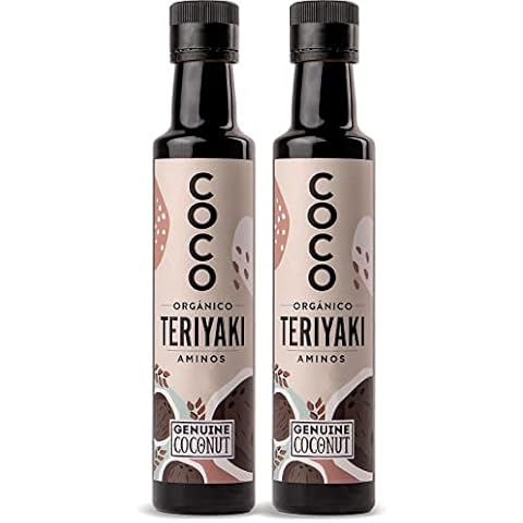 Genuine Coconut Teriyaki Aminos Orgánico de Coco 2x250ml Cover
