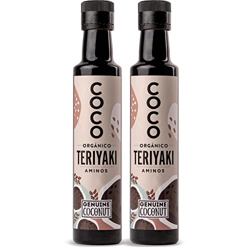 Genuine Coconut "Teriyaki Aminos Orgánico de Coco" 2 unidades de 250ml Cover