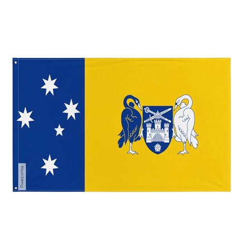 Drapeau Territoire de la capitale sans œillet pour mât et décoration intérieure polyester