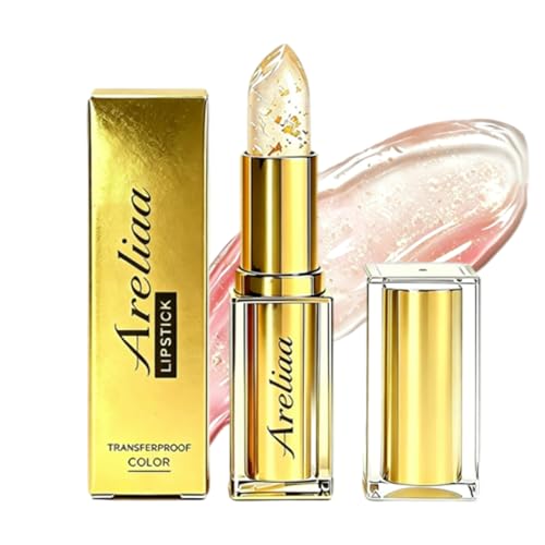 Magluxe Areliaa PH Color Changing Lipstick for Older Women-Clear Reactive Skin-Adaptive Lip Adjusting Stick Signature Long Lasting Moisturizing Nourishment Mature Lips Transferproof (1Pc)