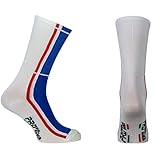 By PRO' line. PRO\' line Calze Calzini Ciclismo Alte Bicicletta Bici da Corsa Bianco Vintage Edition High Cut 39/46