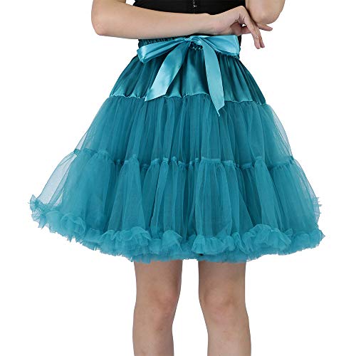Image of Tutu Skirt as Well as Petticoat above Knee Underskirt Tulle Crinoline slip