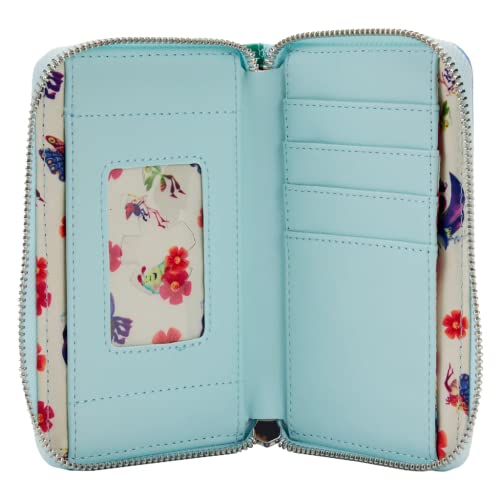 Loungefly Women's Disney Pixar A Bugs Life Earth Day Zip-Around Wallet3