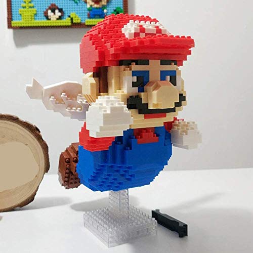 RSVT Super Fliegender Mario 3D Modell 1012 Stücke DIY Kleine Mini-Diamantblöcke Bauspielzeug Für Kinder Geschenk – Bild 3