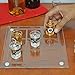 Fairly Odd Novelties Shot Glass Tic Tac Toe Game - Elegantly Designed Drinking Fun, Perfect for Parties, Couples, and Strategy, 8.63
