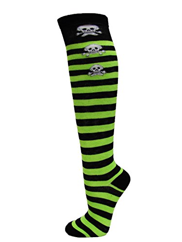 Image of SocksKnee Women Multi-Pack Colorful Variety Design Assorted Activewear Knee-High Stocking Socks, 9-11