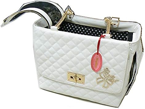 Amazon キャリーバッグ ドッグキャリー 犬用 Wooflink Chic Bag 6 ウーフリンク チックバッグ6 ホワイト 海外直輸入 ペットキャリー バッグ ケース 海外直輸入 ブランド おしゃれ かわいい 小型犬 対応可 Wooflink キャリーバッグ スリング 通販