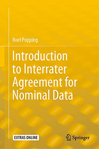 Buy Introduction to Interrater Agreement for Nominal Data — BookShops.in