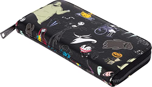 Loungefly Disney The Nightmare Before Christmas Wallet - Accordion Style & Zip Around4