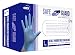 SAFEGUARD Nitrile Exam Gloves, Powder Free, Medical Grade Gloves, Latex Free, 100 Pc. Dispenser Pack, Large Size in Blue
