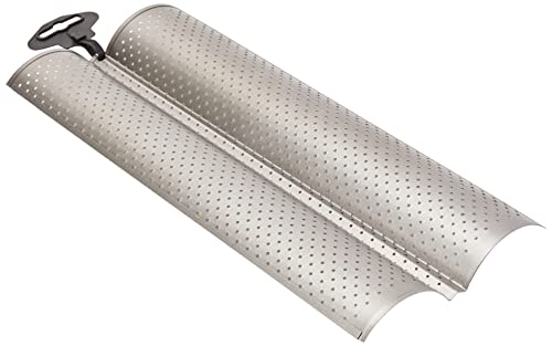 Ibili 824802 - Molde 2 Baguette / Tejas, Silver, 38 x 16.5 x 5 cm - Image 2