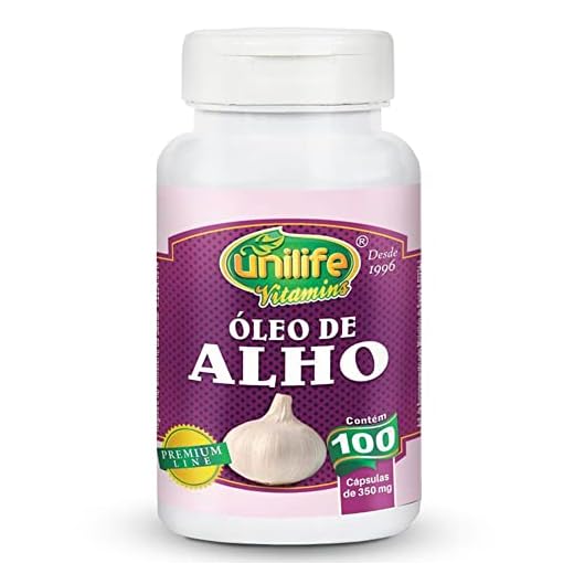 Óleo de alho - 100 cápsulas