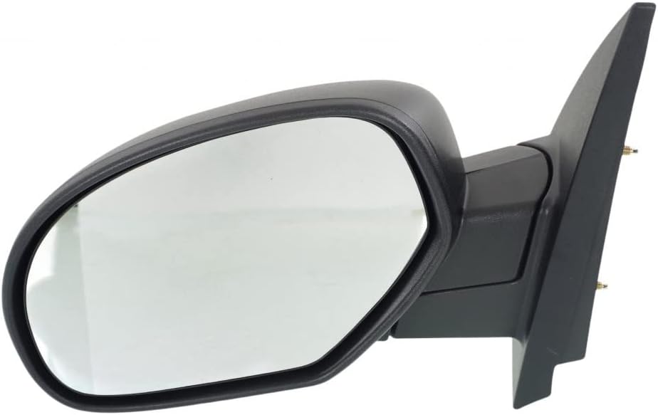 For Chevy Silverado 1500 2007-2013 Door Mirror Passenger Side | Non-Heated | Manual Folding Type | Textured | Hybrid | Replacement For 20809978 | GM1321332