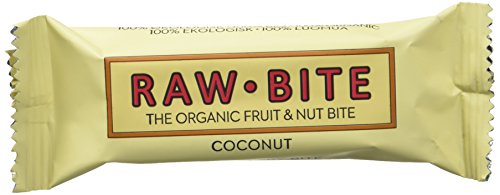 Raw Bite Barrita Ecológica De Coco - Paquete De 12 X 50 Gr - Total: 600 Gr