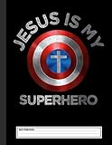 Photo Gallery jesus is my superhero cute powerful christian notebook Photo Gallery jesus is my superhero cute powerful christian notebook