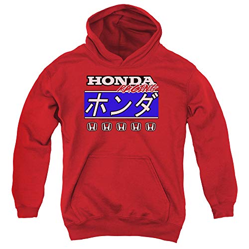 Manu BAy Surf Company Honda Kanji Racing Red Youth Hoodie
