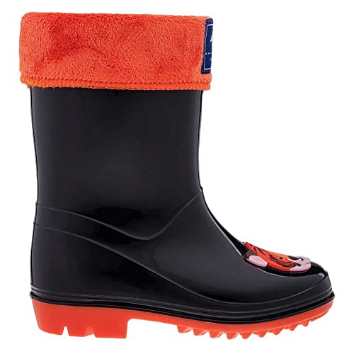 Bejo Frize Wellies Jr 92800432347 Mädchen Gummistiefel, Schwarz, 22 EU