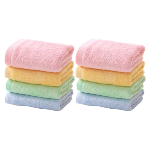 Serviette en coton doux multicolore pour égayer le bain des garçons et filles