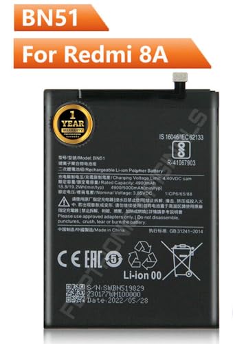 Image of BN51 Battery for Redmi 8 / /8A Dual /8A MZB9072IN / MZB07R7IN / MZB8254IN Battery with 1 Year Warranty*** (I235)