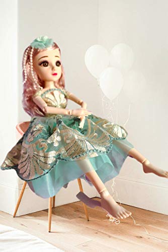 Image of DSR BJD Dolls 50CM Smart Doll Jointed Doll DSR Toys with Music Gift for Girls Best Gift All Festival (50CM) (Light-Green)