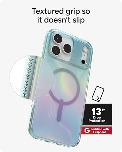 Coque ZAGG Milan iPhone 17 Pro Max avec bords texturés