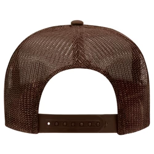 Image of It's Lake Time Summer Classic 5 Panel Foam Front Mesh Snap Back Trucker Hat