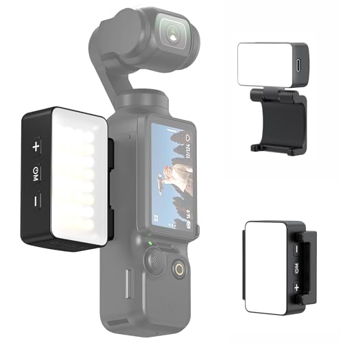 Mini lampe vidéo VRIG Pocket 3 lumière de remplissage 32 LED 2700K-9000K