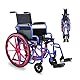 PEPE Mobility - Rollstuhl Faltbar Leicht für Kinder, Selbstantrieb, Leichtgewicht, Klapprollstuhl, Wheelchair