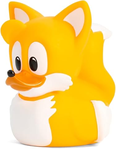 TUBBZ Kutulu Baskı Kuyrukları Koleksiyon Vinil Kauçuk Ördek Figürü - Resmi Sonic The Hedgehog Ürünü - Aksiyon TV, Filmler ve Video Oyunları