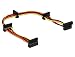 Produktbild Delock Kabel Power SATA 15 Pin Stecker > 4 x SATA 15 Pin Buchse 40 cm Mehrfarbig