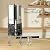 FACHIOO 2.25G Gravity Water Filter System, 304 Stainless Steel Countertop System with 2 Ceramic Filters, Water View Spigot and Stand, Reduce Chlorine, for Home, Camping, RVing, Off-Grid, Emergencies