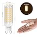 LEDGLE Bombillas LED G9 de 8W, 88 LEDs Blanco Cálido 3000k 700lm,Equivalentes...