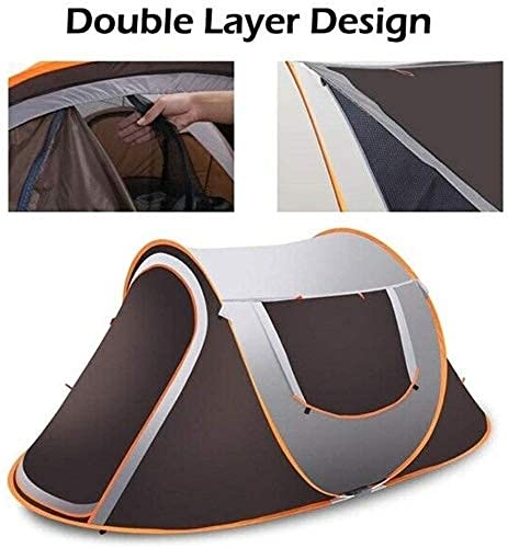 Carpa de camping pop-up para 3-4 personas resistente al agua miniatura 5