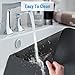 Dricar Dish Drying Mat, Kitchen Super Absorbent Draining Mat, Quick Dry Kitchen Sink Dish Drainer Mat, Anti-Slip Draining Mat for Kitchen Counter (Grey/30 x 40 cm)
