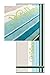 Produktbild Dyckhoff Saunatuch 80x200 cm mit Schriftzug und Streifen (Petrol)