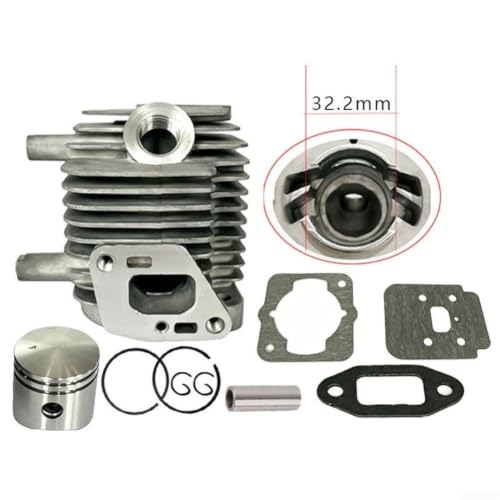 Kit cilindro Echo SRM22 de metal soluciona averías de arranque en desbrozadora GT22 4