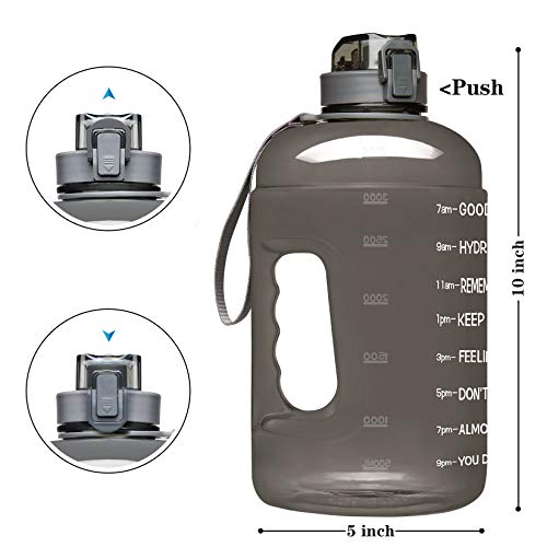 image for Venture Pal Venture Pal Motivational Water Bottle with Time Mar