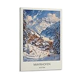 YJNENG Leinwand-Kunstbild, Mayrhofen, Österreich, 