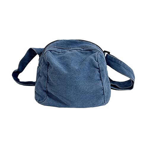 Shoulder Bag for Women Men Large Bag Crossbody Bag Handbag Bag Purse Satchel Fashion Bags Washed Denim Crossbody Bag