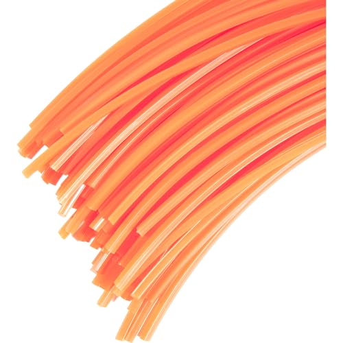 Jardiaffaires 60 Brins 4 mm X 42cm de Fil carré pour débroussailleuse qualité Pro
