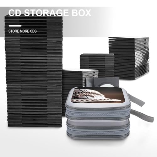 Boîtier rigide pour 40 DVD avec style dentelle de baseball et zip robuste
