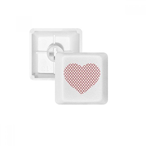 Keycaps PBT rouge cœur Saint-Valentin clavier mécanique R1