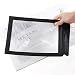A4 Large Sheet Magnifier 3X Magnification Magnifying Glass Full Page Hands-Free Handheld Reading Aid Magnifiers Lens Portable PVC Frame Magnifier for Reading Books & Newspapers &Low Vision Aids