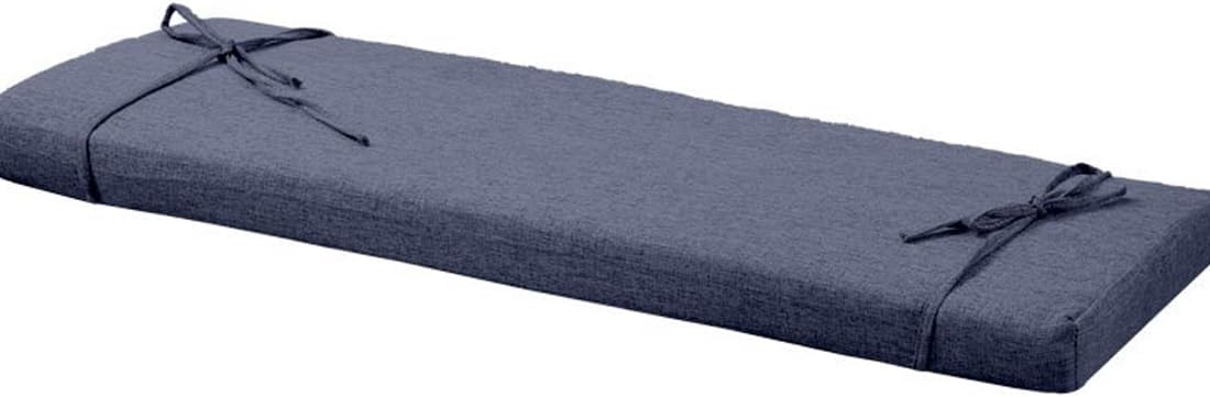 Outdoor Bench Cushion Patio Bench Cushions for Outdoor Furniture, Removable Seat Cover(Blue,99 * 43 * 5cm)