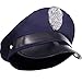 Produktbild German Trendseller® - 6 x Polizeimütze - Deluxe  Polizist  Fasching  Karneval  Special Police Cop Hut  6 Polizeihüte